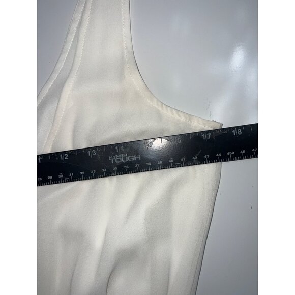 Show Me Your Mumu Dress Womens M White Sleeveless V-Neck Maxi Polyester - Picture 7 of 10